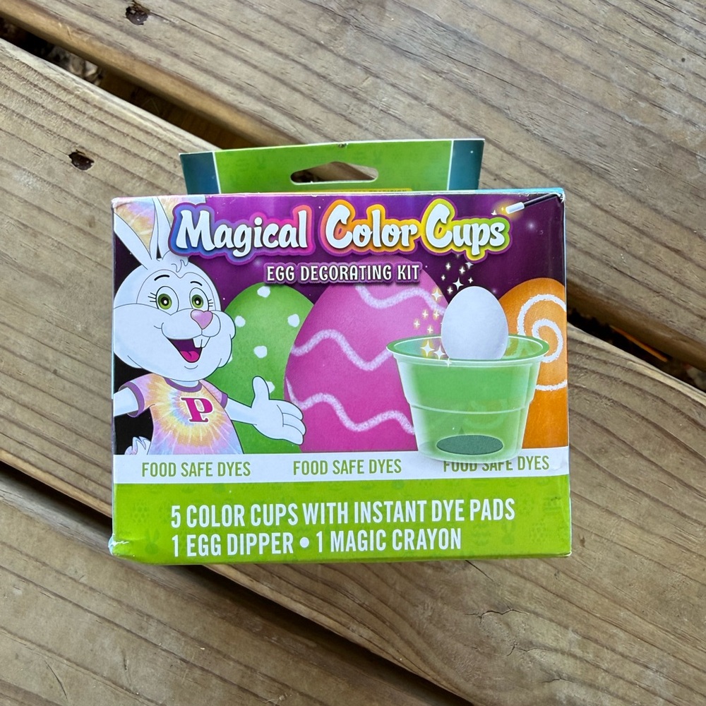 NWT Paas Easter Eggs Magical Color Cups 5 Colors Easter Egg Decorating